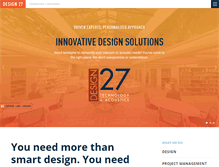 Tablet Screenshot of design27.com